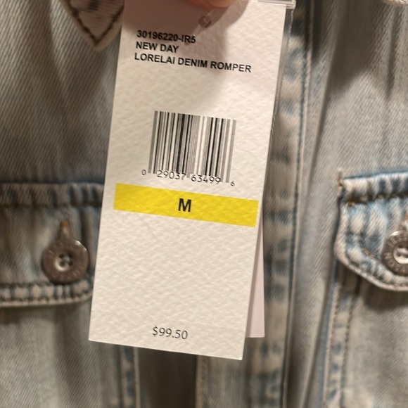 Jessica Simpson Lorelei denim romper - Picture 4 of 5